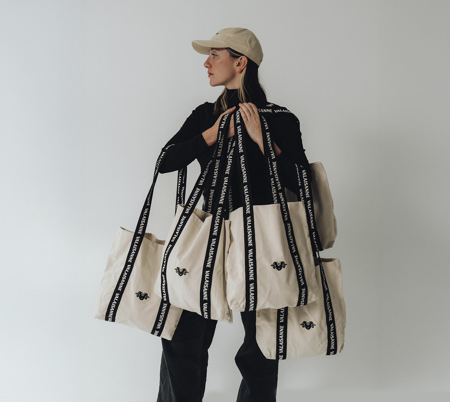 VALAISANNE Stoff-Tasche