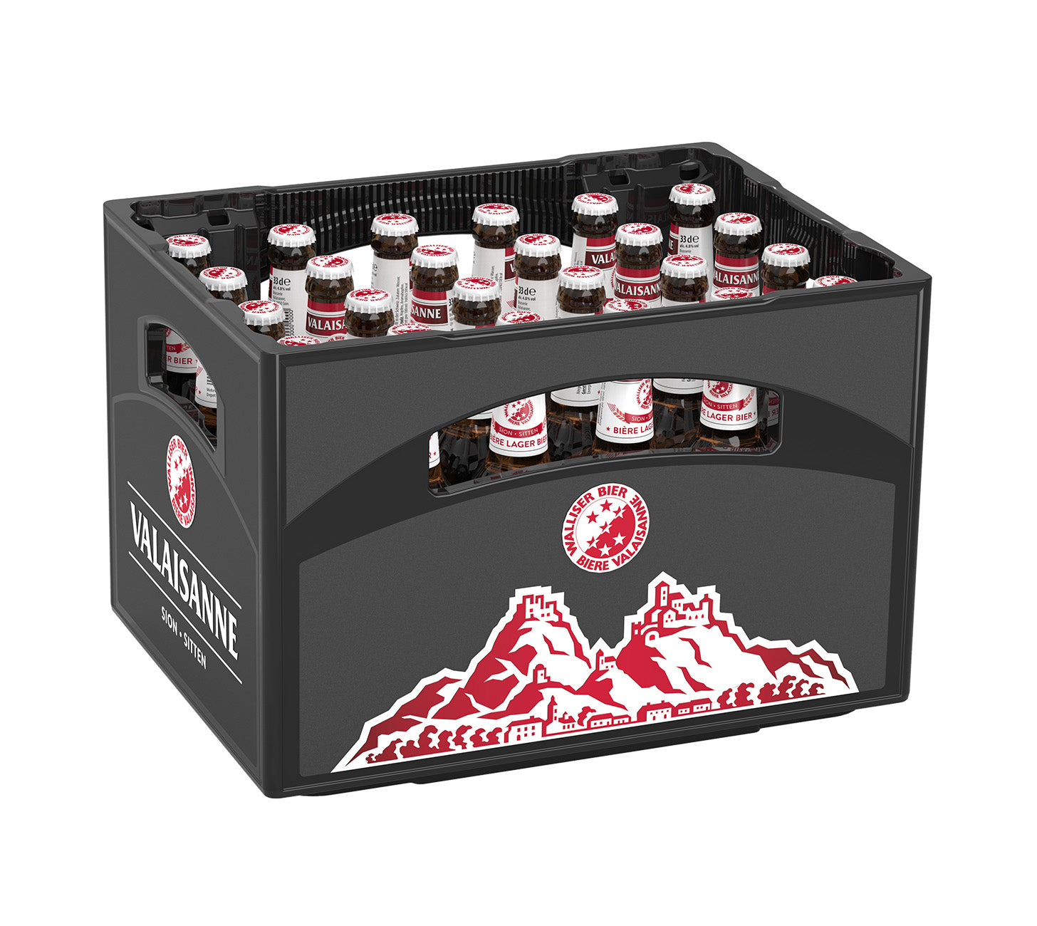 DE: Valaisanne Lager Bier 33cl 24-Harasse – erfrischendes Lager Bier mit ausgewogenem Geschmack und feinherber Note. Keywords: valaisanne, lager, bier, feldschloesschen-getraenkeshop

FR: Valaisanne Lager 33cl 24-caisses – biere suisse rafraichissante et equilibree avec notes legerement ameres. Keywords: valaisanne, biere, lager, feldschloesschen-getraenkeshop

IT: Valaisanne Lager 33cl 24-cassa – birra svizzera rinfrescante e bilanciata con leggere note amare. Keywords: valaisanne, birra, lager, feldschloe